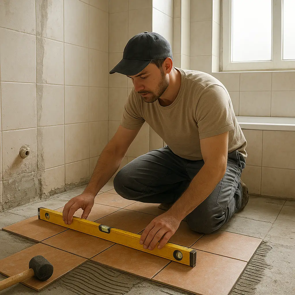 Poser du carrelage sur un ancien carrelage : bonne idée ou erreur à éviter ? 2 Contrôle d’un ancien carrelage avant une nouvelle pose