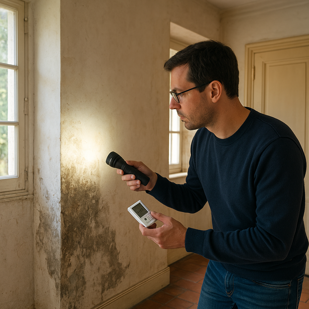 diagnostic humidité mur intérieur