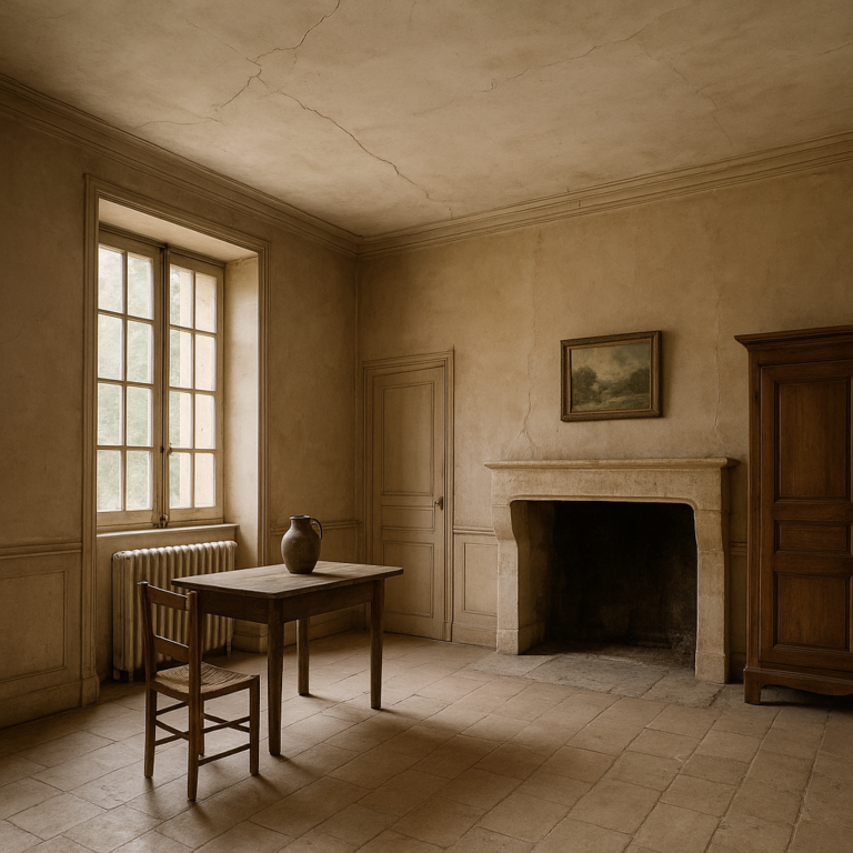Fissure au plafond dans une maison ancienne : faut-il s’inquiéter ?