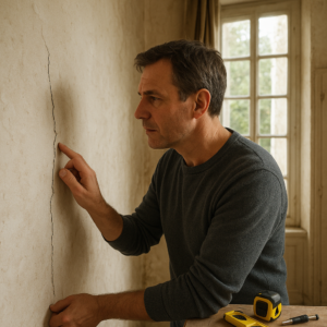 Fissure sur un mur porteur : comment réagir avant d’engager un maçon ?