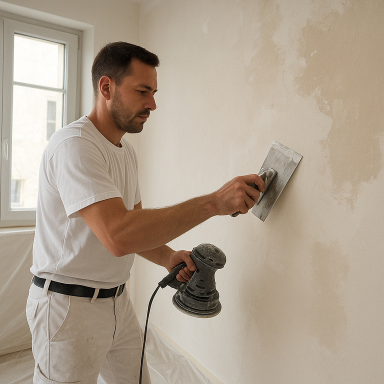 Préparation des murs avant peinture : ce qu’un peintre en bâtiment fait vraiment