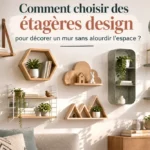 Comment choisir des étagères design pour décorer un mur sans alourdir l’espace ?