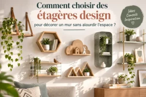 Comment choisir des étagères design pour décorer un mur sans alourdir l’espace ?