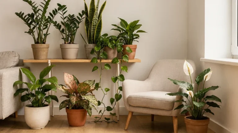 5 jolies plantes d’intérieur qui n’ont presque pas besoin de lumière